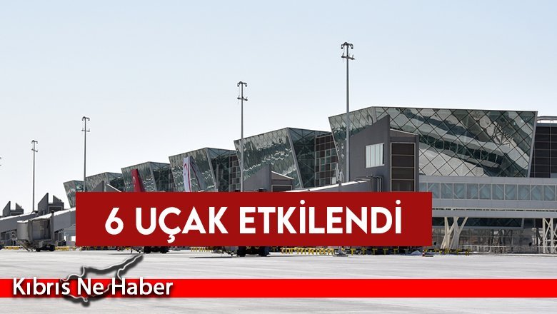 Ercan Havaalanı 1 saatliğine hava trafiğine kapatıldı