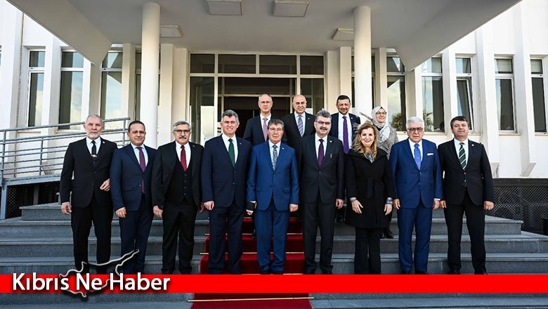 Başbakan Üstel, Türkiye - KKTC Parlamentolar Arası Dostluk Grubu’nu kabul etti