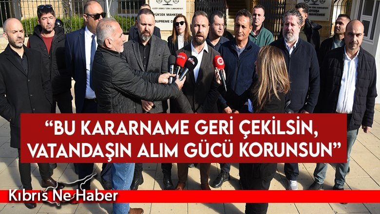 Kamuda yetkili sendikalar vergi oranlarına ilişkin yasa gücünde kararnamenin yürürlüğünün durdurulması için dava dosyaladı
