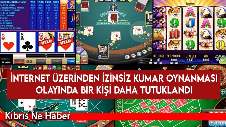 İnternet üzerinden izinsiz kumar oynanması olayında bir kişi daha tutuklandı
