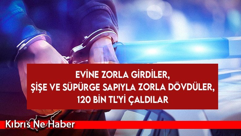Lefkoşa’da şiddetli soygun: 2 tutuklu, 3 kişi aranıyor