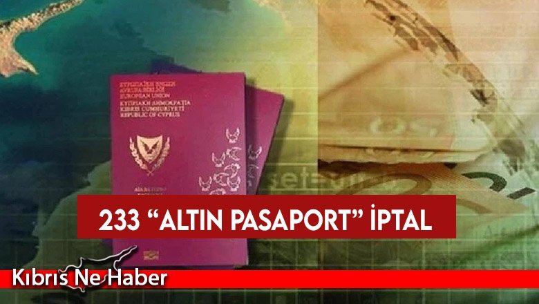 Güney'de 233 kişinin “Altın Pasaportu” İptal