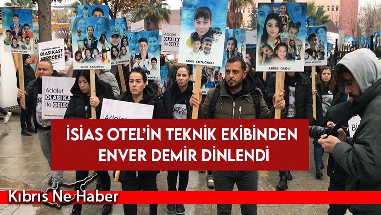 Otel çalışanı Enver Demir dinlendi