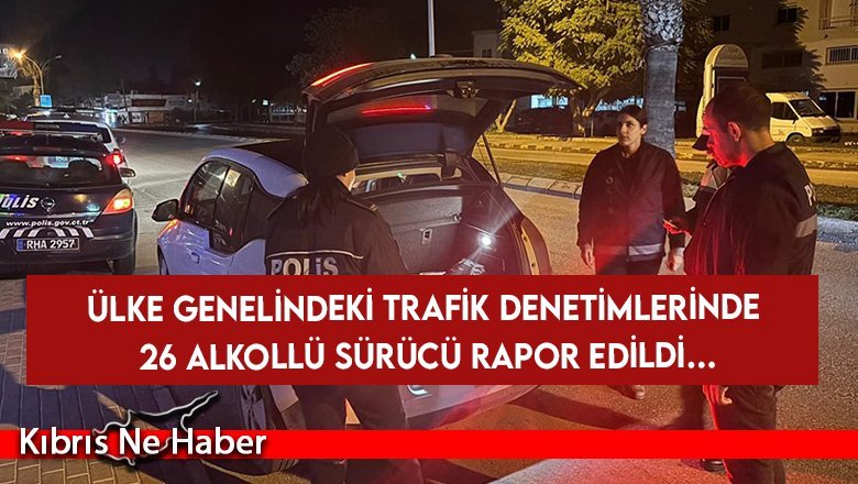 38 Araç Trafikten Men Edildi, 2 Sürücü Tutuklandı