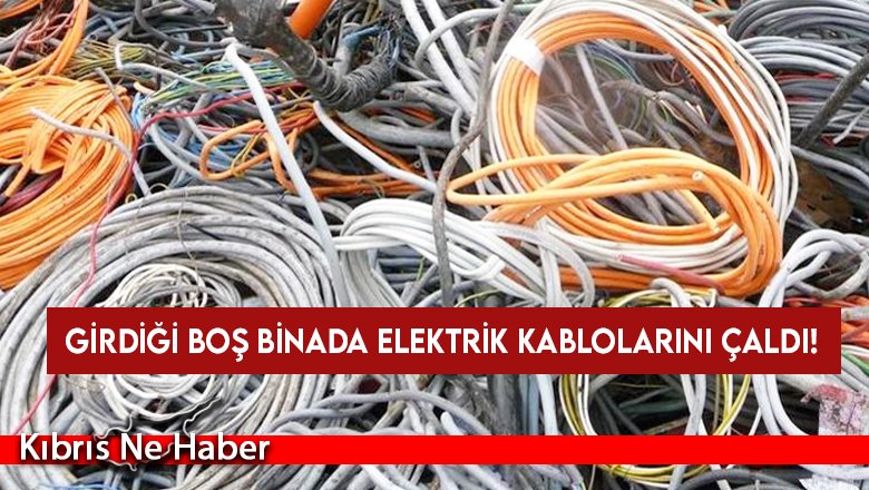 52 yaşındaki şahıs iki boş binayı soydu