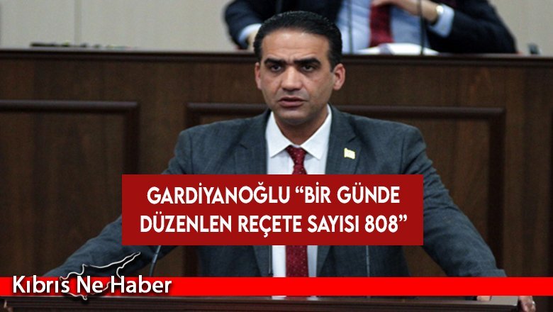 Gardiyanoğlu: “Sigortalara kayıtlı toplam eczane sayısı 26”