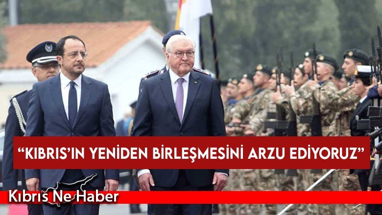 Hristodulidis: Kıbrıs’ın yeniden birleşmesini arzu ediyoruz