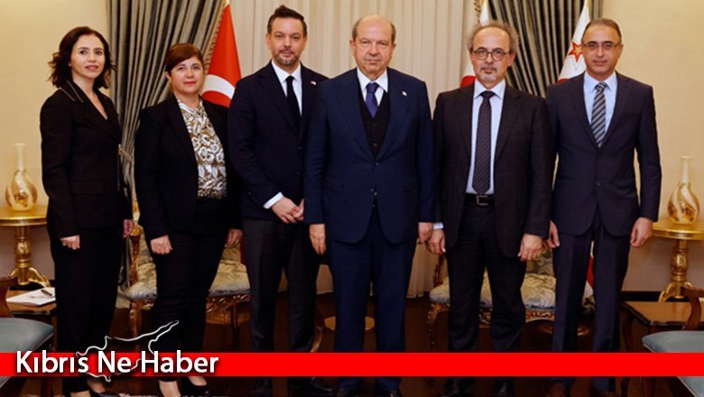 Cumhurbaşkanı Tatar, Rekabet Kurulu Başkanı Üstünel’i kabul etti