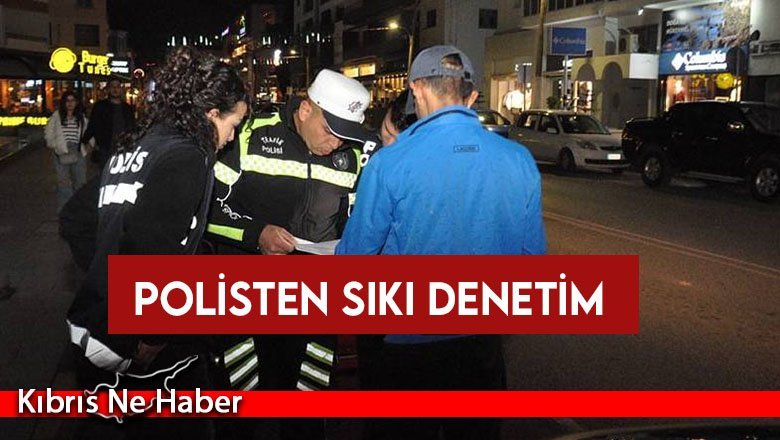 Trafik denetimlerinde 423 araç sürücüsü rapor edildi