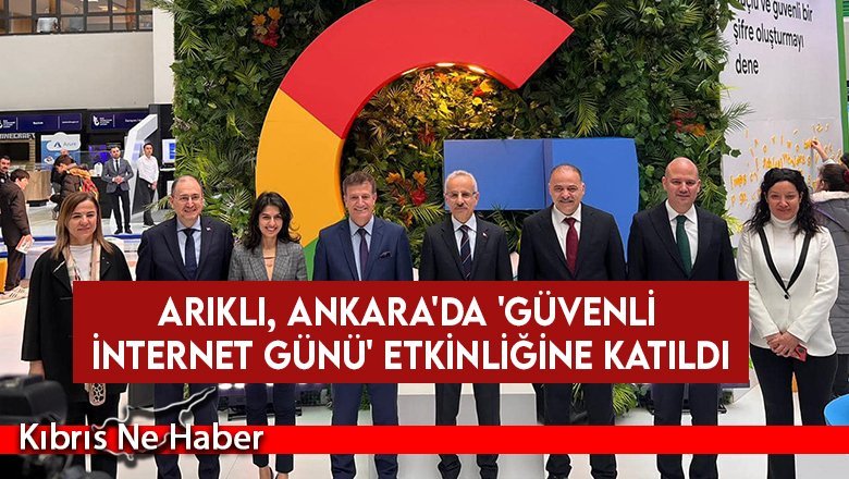 Arıklı, Ankara'da 'Güvenli İnternet Günü' Etkinliğine katıldı