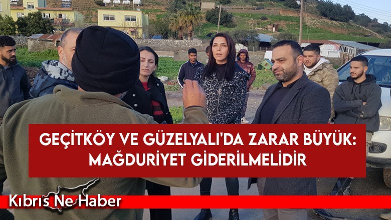Geçitköy ve Güzelyalı'da zarar büyük: Mağduriyet giderilmelidir