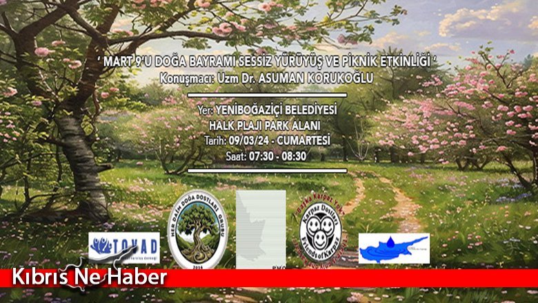 Beş örgüt 9 Mart Doğa Bayramı etkinliği düzenliyor