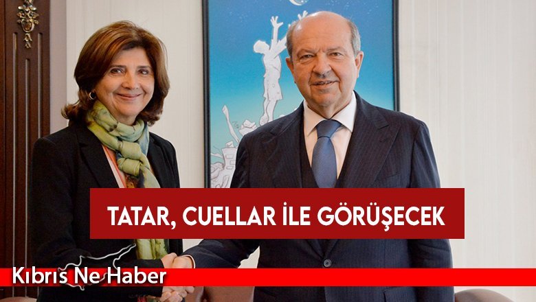Cumhurbaşkanı Tatar Maria Angela Holguin Cuellar’ı kabul edecek