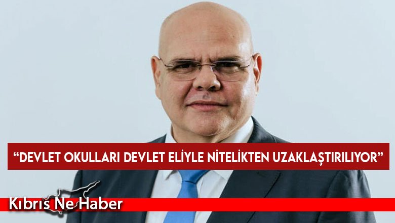 Özkunt: Devlet okulları devlet eliyle nitelikten uzaklaştırılıyor