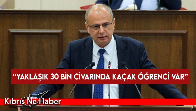Özuslu: Yaklaşık 30 bin civarında kaçak öğrenci var