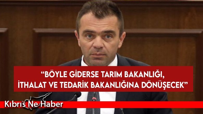 Şahiner: Böyle giderse Tarım Bakanlığı, İthalat ve Tedarik Bakanlığına dönüşecek