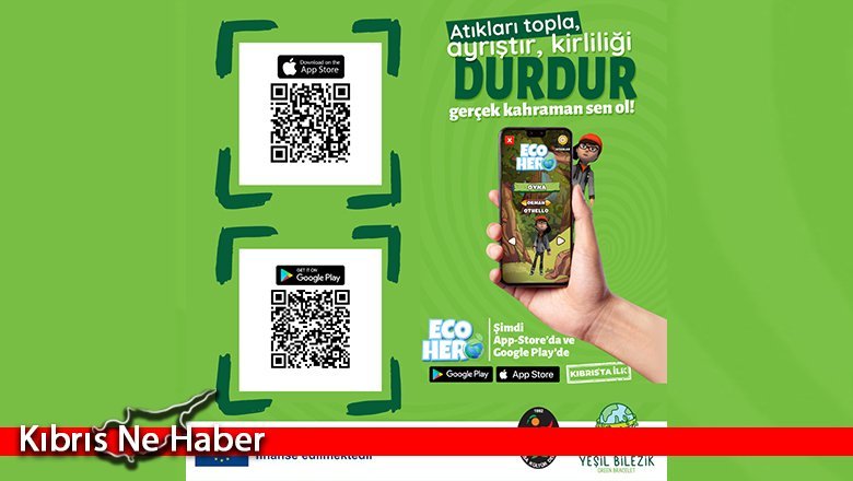 ‘Yeşil Bilezik’ projesi kapsamında, çocuklara çevreyi korumayı öğreten mobil oyun tasarlandı