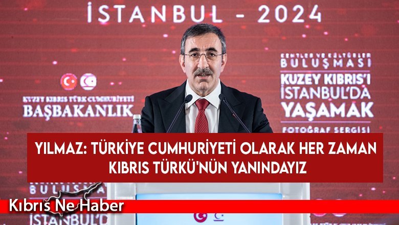 TC Cumhurbaşkanı Yardımcısı Yılmaz, KKTC Kentler ve Kültürler Buluşması'nda konuştu