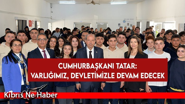 Tatar: Varlığımız, devletimizle devam edecek. Devletimizden taviz vermeyeceğiz