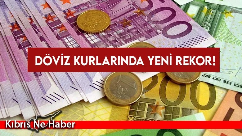 Döviz kurlarında yeni rekor!