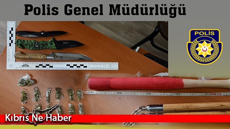 Lefkoşa'da Polis Operasyonu: Gençler Uyuşturucu ve Silahlarla Yakalandı!