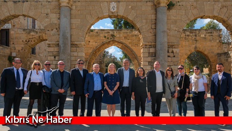 ABD’nin Kıbrıs Büyükelçisi Fisher Mağusa’yı ziyaret etti