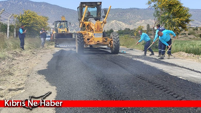 Serdarlı-Görneç yolunda çalışmalar tamamlandı