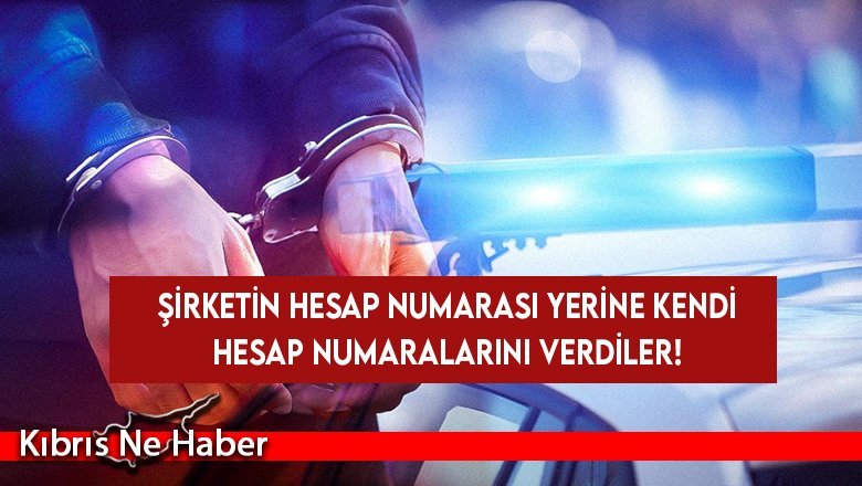 Kendi hesap numaralarını verdiler, 36 bin 551 TL çaldılar