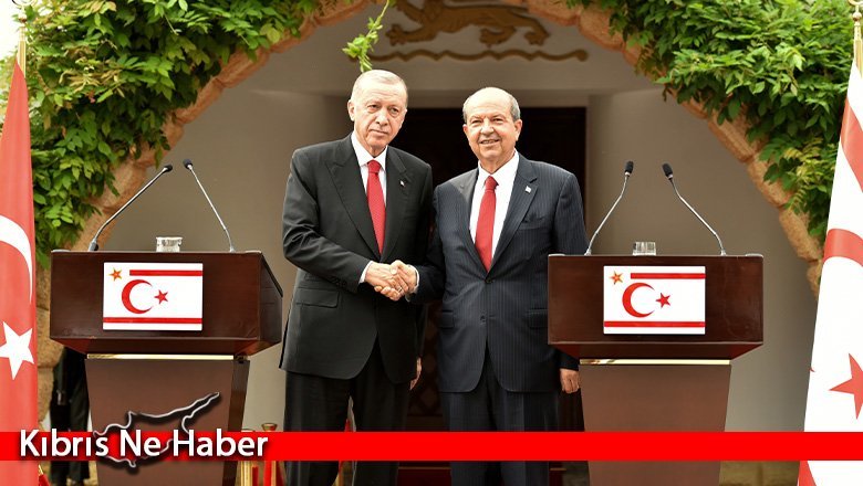 Cumhurbaşkanı Tatar ve Türkiye Cumhurbaşkanı Erdoğan bayramlaştı