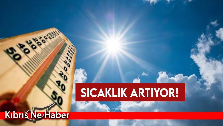 Sıcaklık artıyor!