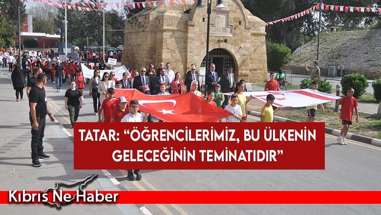 23 Nisan Ulusal Egemenlik ve Çocuk Bayramı kutlamaları kortej yürüyüşüyle başladı