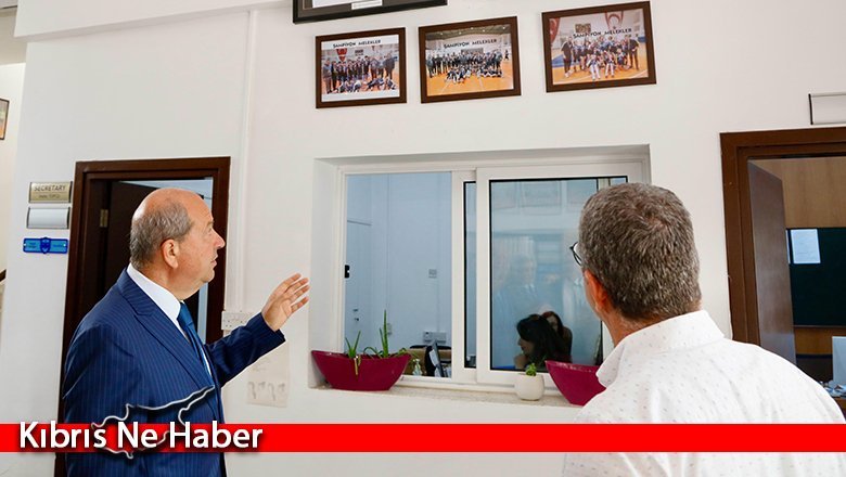 Cumhurbaşkanı Tatar, İsias duruşması öncesinde Gazimağusa TMK’yı ziyaret etti