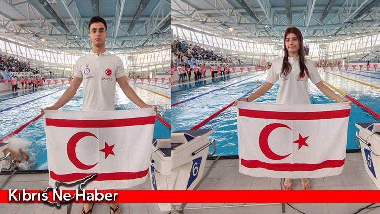 Kıbrıslı Türk yüzücüler Bulgaristan’da iki altın bir gümüş madalya kazandı