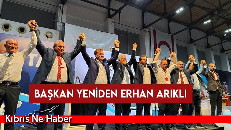 Başkan yeniden Erhan Arıklı