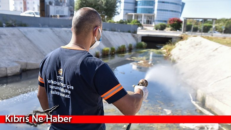 Lekoşa’da sivrisinekle mücadele 7 ekiple aralıksız olarak sürdürülüyor