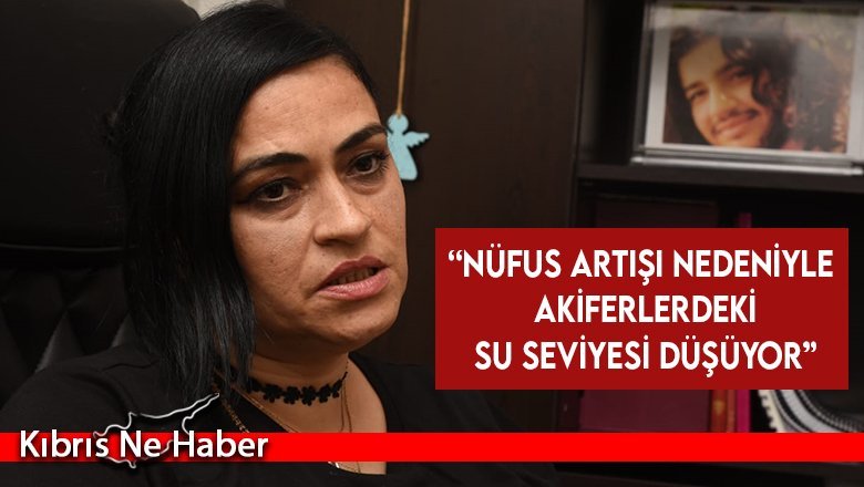 Albayrak: “Nüfus artışı nedeniyle akiferlerdeki su seviyesi düşüyor”