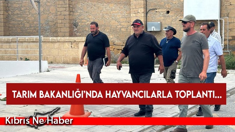 Hayvancılarla Tarım Bakanı bir araya geldi