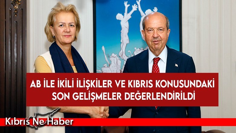 Cumhurbaşkanı Tatar, AB Dış İlişkiler Servisi Genel Direktörü Eichorst’u kabul etti