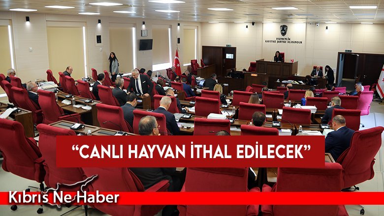Bakan Çavuş: “Canlı hayvan ithal edilecek”