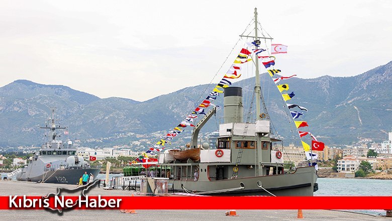 TCG Nusret Müze Gemisi Girne'de ziyarete açıldı