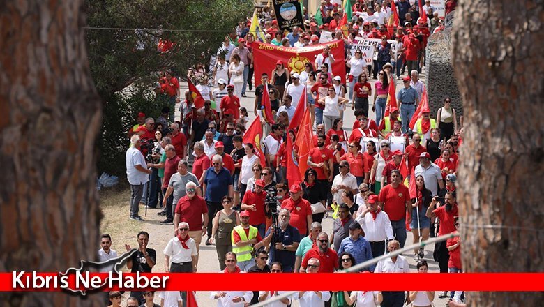 1 Mayıs ara bölgede “Barış ve Sosyal Adalet İçin Emekçiler Omuz Omuza" adlı ortak etkinlikle kutlandı