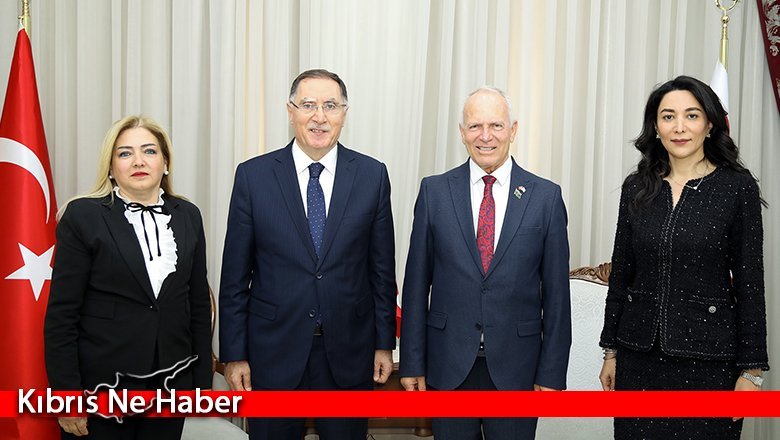 Meclis Başkanı Töre, TC Ombudsmanı Malkoç ile Azerbaycan Ombudsmanı Aliyeva'yı kabul etti