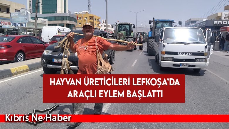 Hükümetin hayvancılık politikaları protesto ediliyor