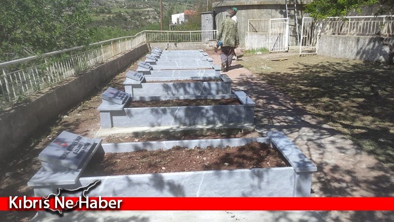 Kıbrıs Vakıflar İdaresi’nin katkılarıyla Güney Kıbrıs'taki Malya Şehitliği yenilendi