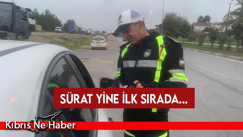 Ülke genelindeki trafik denetimlerinde 564 sürücü rapor edildi
