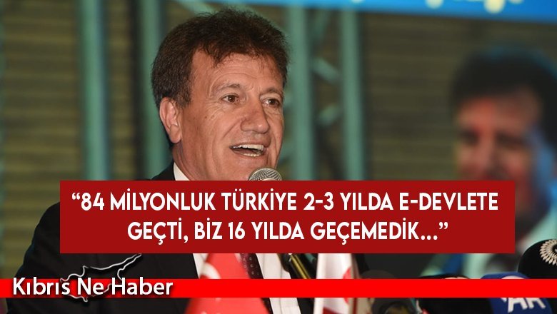 Arıklı “84 milyonluk Türkiye 2-3 yılda e-devlete geçti, biz 16 yılda geçemedik…”