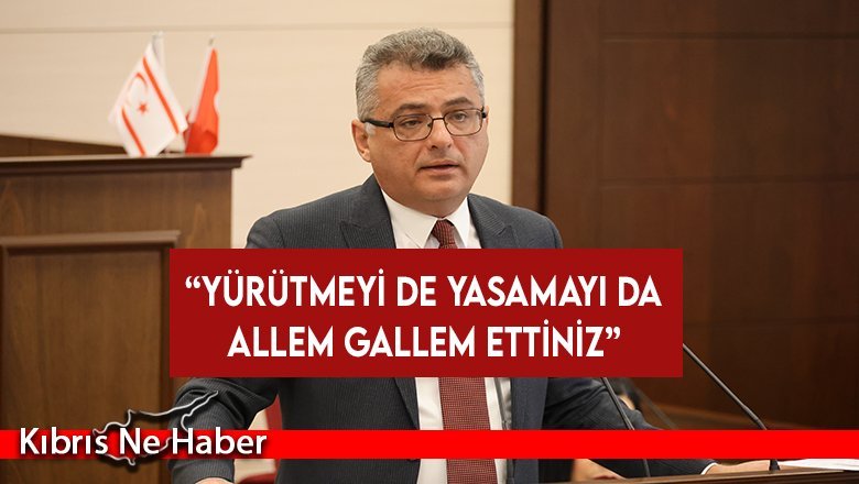 Erhürman: “Komedi bile değil, haliniz trajikomik”