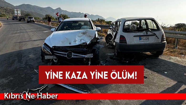 İki araç yüz yüze çarpıştı, Hüseyin Palu hayatını kaybetti!