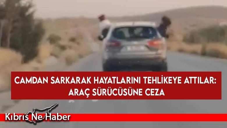 Sosyal medyadan görüntüleri paylaşılan tehlike sürüşe ceza kesildi