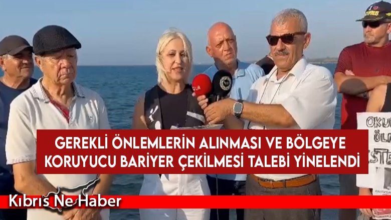 Lefke Sivil Toplum Örgütleri Platformu Gemikonağı’nda eylem düzenledi